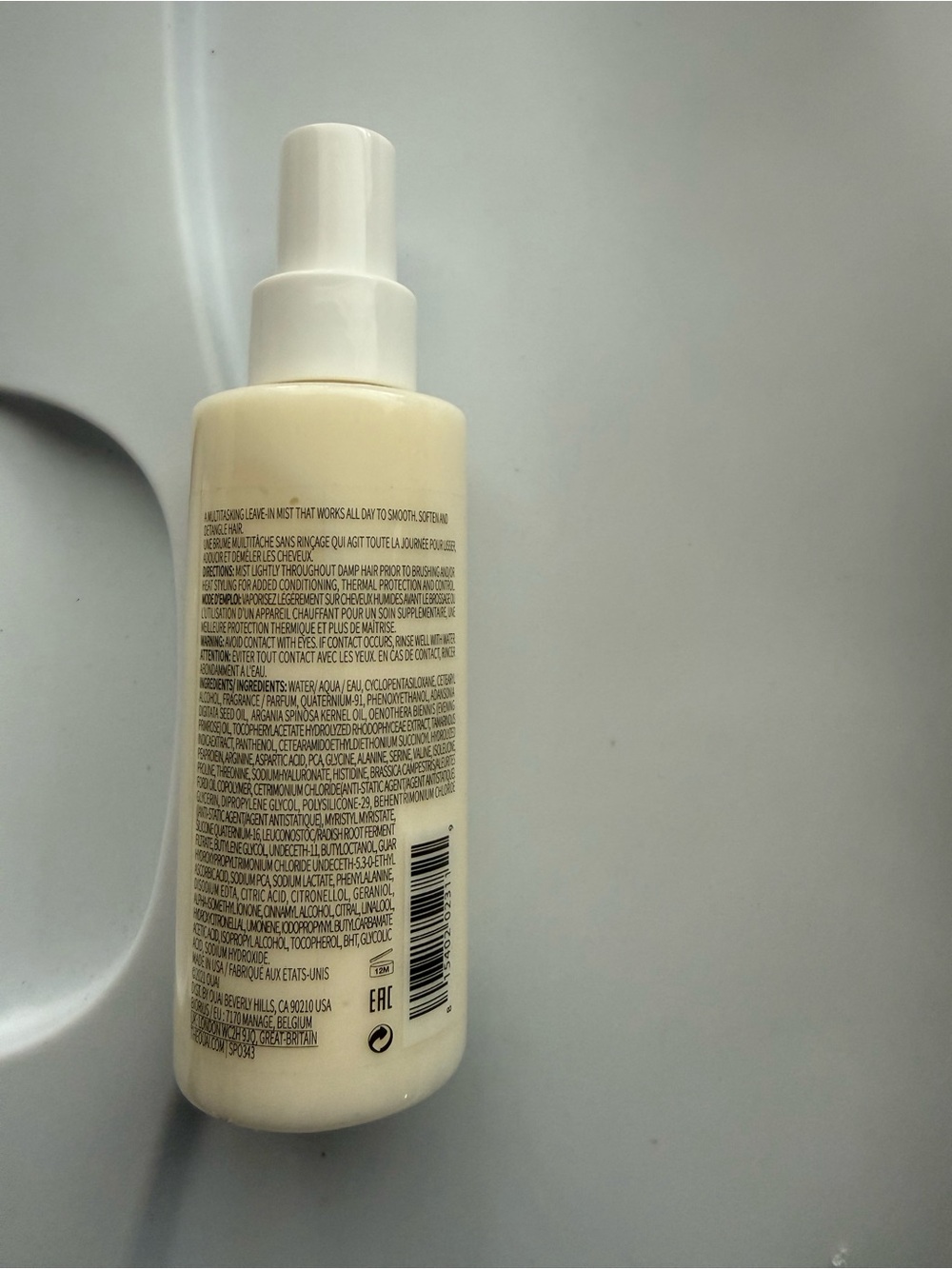OUAI Leave-In Conditioner Spray - Picture 3 of 4
